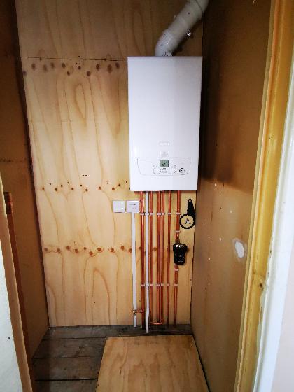 Baxi 830 combi boiler installed in Motherwell.